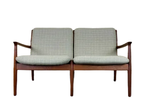 Danish Teak Sofa by Svend Åge Eriksen for Glostrup, 1960s