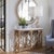 Limstone Top Console Table For Sale - Image 9 of 9