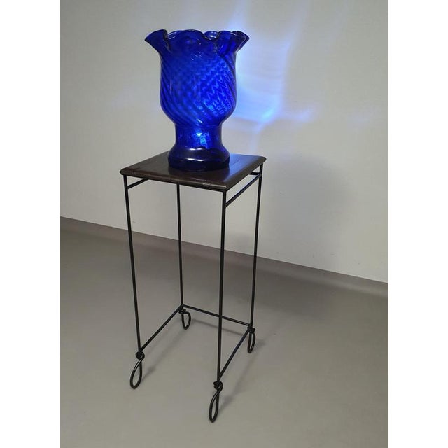 Wrought Iron Plant Stand or Side Table For Sale - Image 4 of 14