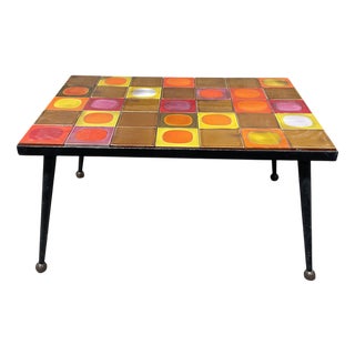 Planets Coffee Table by Roger Capron, 1950s For Sale