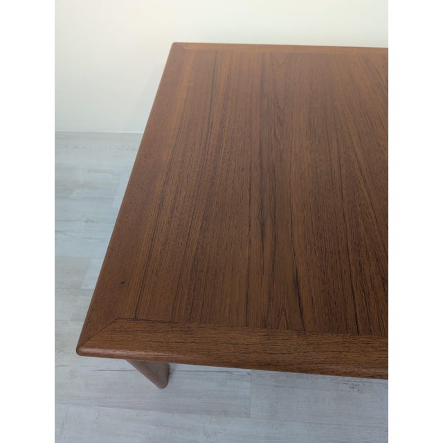 Wood Dania Coffee Table in Teak, 1970s For Sale - Image 7 of 12