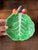 This charming vintage ceramic cabbage leaf dish was distributed by Gift Ideas Creation of Philadelphia, Pennsylvania, and...