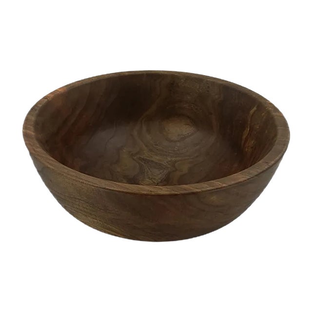 Wooden Bowl by Jerónimo Roldán, 2019 For Sale
