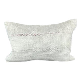 16 x 24 Hemp Pillow Turkish Cushion Natural White Pillow Cushion Cover For Sale