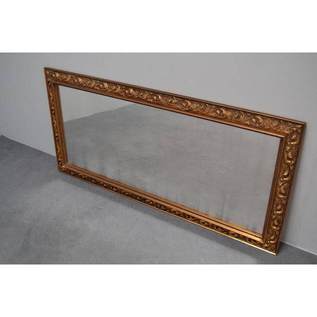 Art Deco Wood Wall Mirror, 1930s For Sale - Image 3 of 17