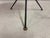Vintage Folding Metal Table in the style of Christian Dior, 1970s For Sale - Image 9 of 12