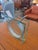 Vintage Peter Hewitt MoMA Square Ribbon Vase Glass Anodized Aluminum For Sale - Image 14 of 16
