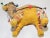 1950 Handcrafted Indian Stuffed Raj Cotton Embroidered Camel Toy For Sale In Palm Springs - Image 6 of 12