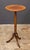 English Wine or Cocktail Table of Mahogany (Dia 13 3/4) For Sale - Image 4 of 8