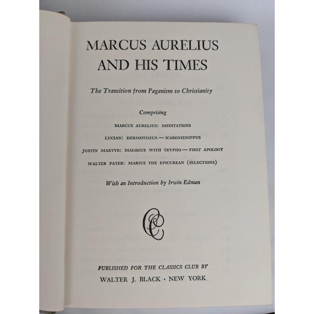 1943 Classics Club Gray, Burgundy & Gold Gilt Literary Library Books - Set of 8 For Sale - Image 4 of 14