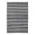 Versatile Striped Design and Natural Brown, Cream, and Blue Flat-Weave Kilim 7'9 X 11'10 For Sale