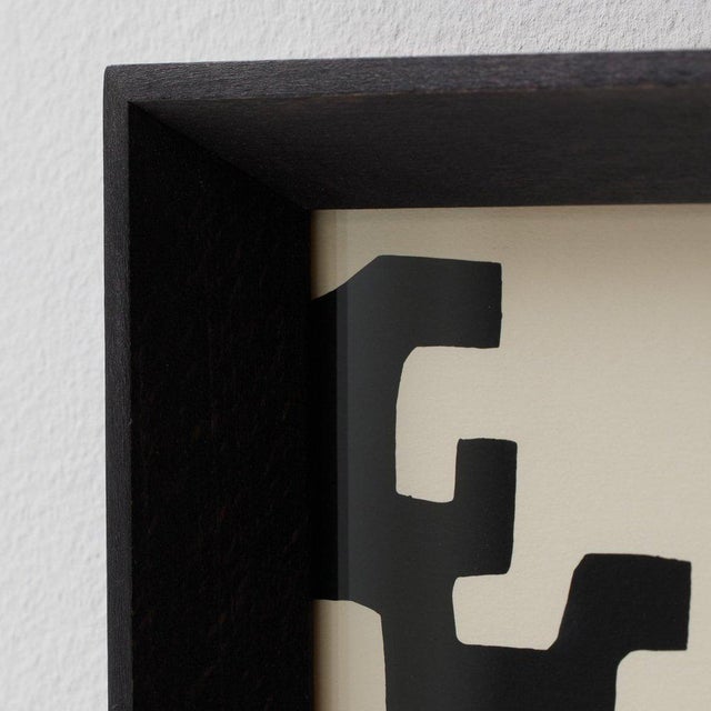 Eduardo Chillida, Composition, Lithograph, 1975, Framed For Sale - Image 4 of 11