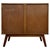Brown Vintage 20th Century English Golden Oak Chest of Drawers For Sale - Image 8 of 12