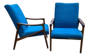 Set of Mid-Century Armchairs by Jiroutek for Interier Praha, 1960s