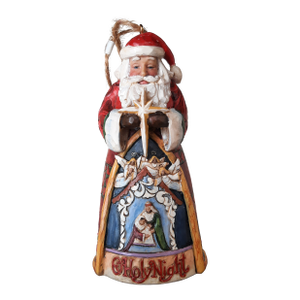 Jim Shore Holy Night Santa Claus Christmas Ornament