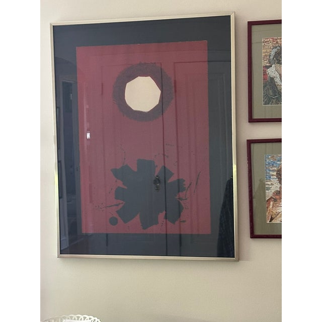 Mid Century Framed Adolph Gottlieb Lithograph – Abstract Expressionist Composition "Burst" Series For Sale - Image 4 of 10