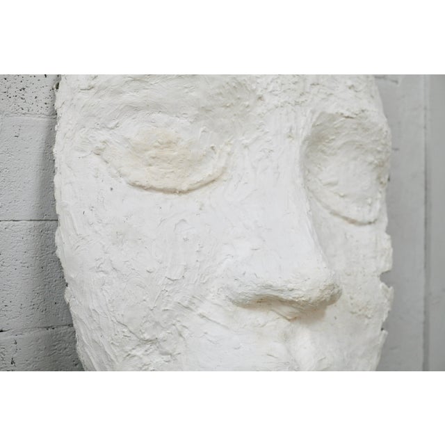 Large Mask, 1970s, Plaster For Sale - Image 15 of 18