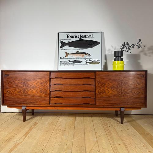 Vintage Sideboard in Rosewood, 1960s For Sale - Image 14 of 14