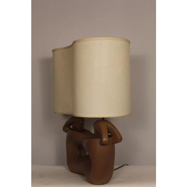 Mid 20th Century Rima Sculptural Table Lamp. For Sale In Miami - Image 6 of 13