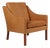 Model 2207 Lounge Chair in Teak and Leather attributed to Børge Mogensen for Fredericia, 1960s For Sale
