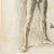Academic Male Figure Study and Seated Male Nude - Brown C. 1915 For Sale - Image 4 of 18