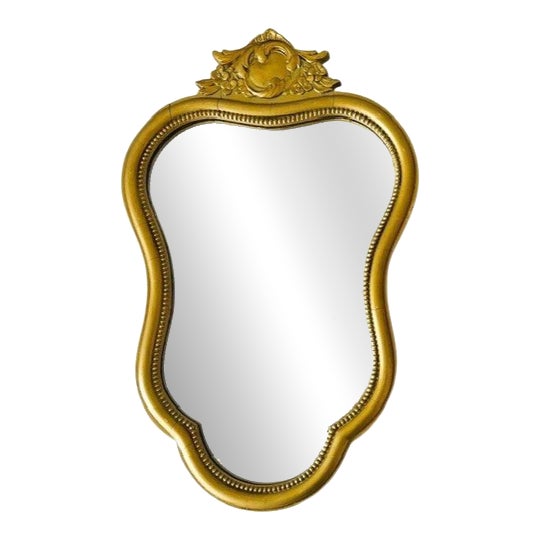 Mid-Century Modern Baroque Mirror, 1950s For Sale