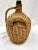 Wood Early 20th Century Wicker Wrapped German Demijohn Bottle For Sale - Image 7 of 13