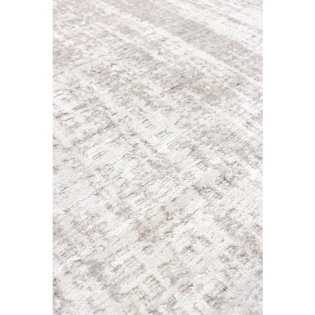 Contemporary Pasargad Home Nola Taupe Area Rug- 5' 3" X 7' 8" For Sale - Image 3 of 6