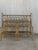 Metal Mid Century Modern Full Brass Headboard Featuring Gometrical FIgure For Sale - Image 7 of 10