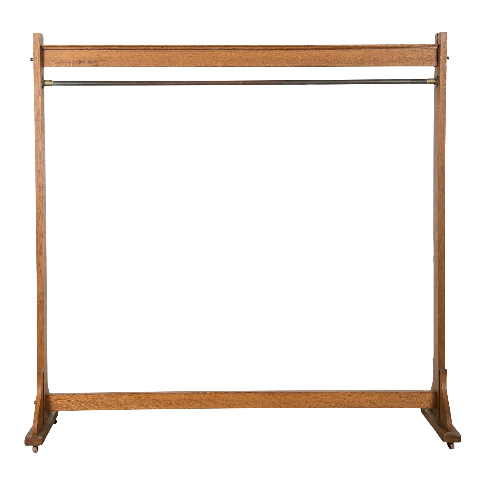 Vintage French Wooden Clothing Rack Chairish