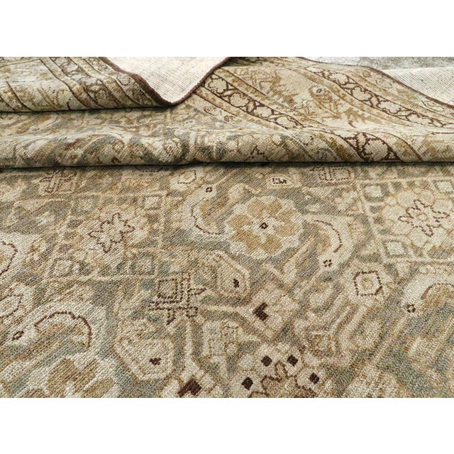 Galerie Shabab Collection Early 20th Century Persian Malayer Carpet For Sale - Image 10 of 10