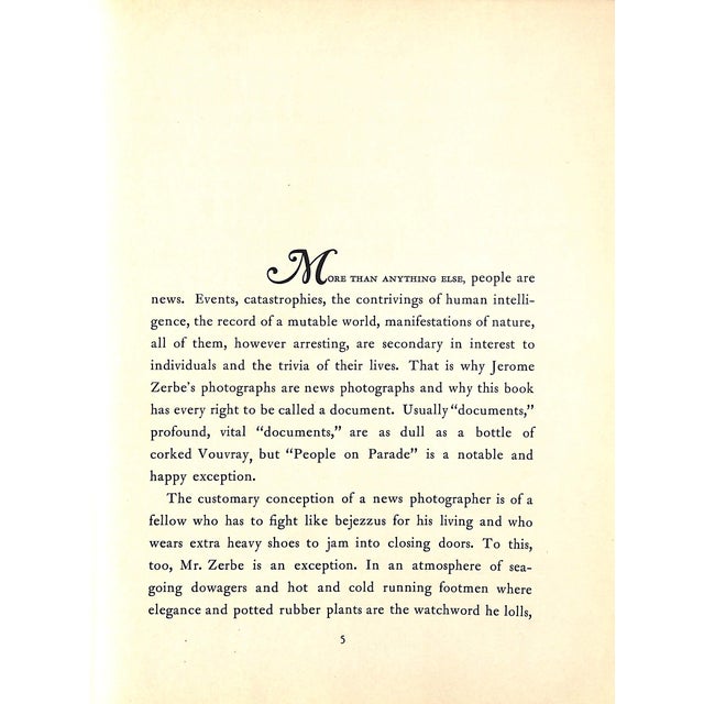 1930s "People on Parade" 1934 Zerbe, Jerome For Sale - Image 5 of 10