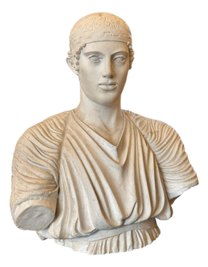 Unknown, The Charioteer of Delphi, 19th Century, Plaster