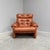 Vintage Coronado Lounge Chair in Cognac Leather by B&B Italia, Italy, 1960s For Sale - Image 4 of 14