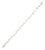 Diamond 18k White Gold Star-Halo Tennis Bracelet For Sale