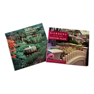 "Gardens for the New Country Place"...and..."The New American Garden"...A Pair of Books For Sale