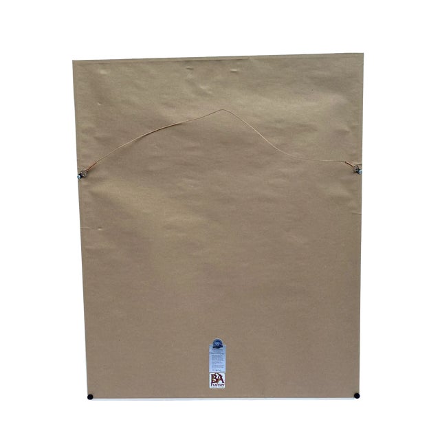 Vintage Abstract Floral Mixed Media Art For Sale In Little Rock - Image 6 of 8