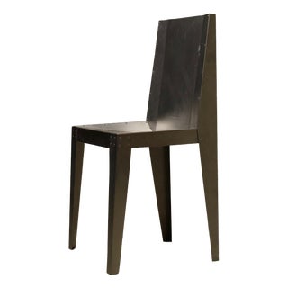 Prototype Aluminum Side Chair, 1980s For Sale