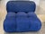 Cobalt Blue Modular Sofa by Mario Bellini for B & B Italia For Sale - Image 9 of 16