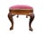 Queen Ann Powered Pink Stool, 20th Century For Sale - Image 6 of 13