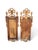 Pair of 18th-Century Italian Neoclassical Giltwood Mirrors With Original Glass For Sale - Image 4 of 4