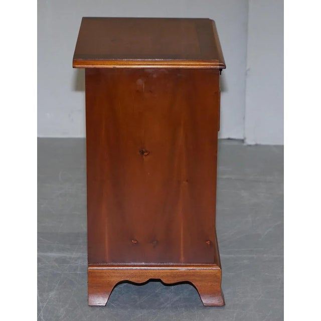 French Handmade Cheerywood Grange Paris Side or Wine Tables, Set of 2 For Sale - Image 9 of 18