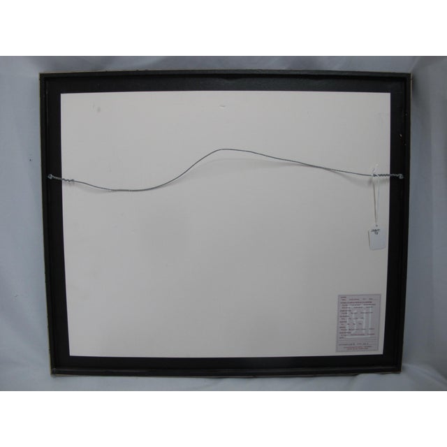 Barbara Mason Signed Limited Edition Framed Color Lithograph Print Shadow Walker For Sale - Image 10 of 10