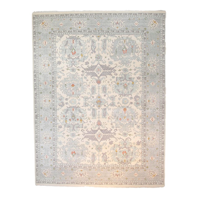 Oushak Rug, Natural 4x6 For Sale