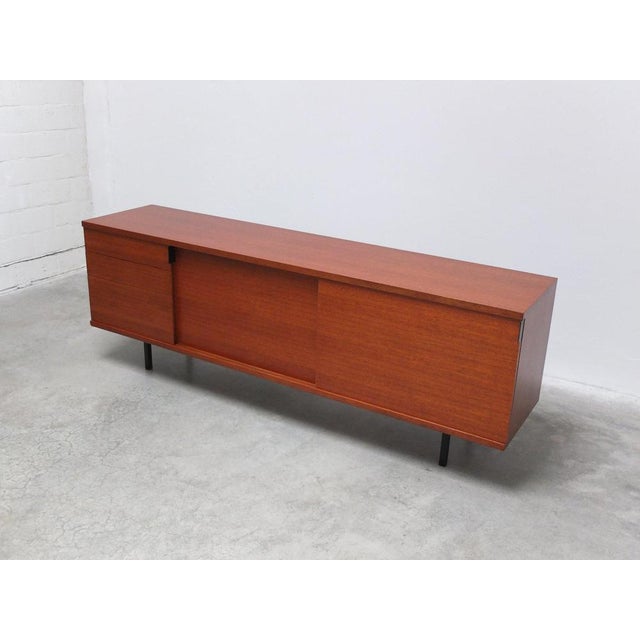 Contemporary Minimalist Teak Sideboard by Hans Konëcke for Tecta, 1960s For Sale - Image 3 of 18