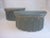 Pair Late 20th Century Transitional Wall Shelf Brackets Painted Green Gold Crackle For Sale In Wichita - Image 6 of 11
