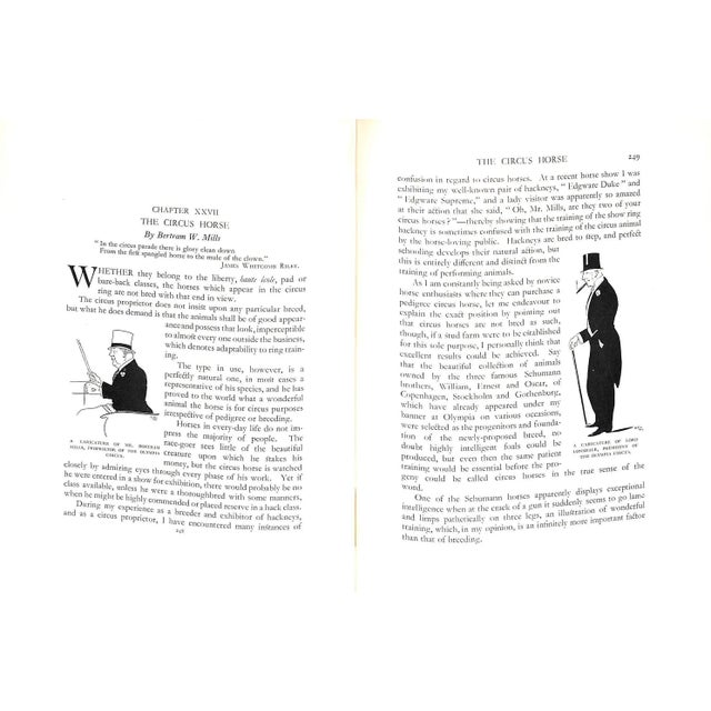 "In My Opinion: Horses and Horsemanship" 1928 Lyon, Major w.e. [Ediited By] For Sale - Image 10 of 12