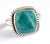 Modern Rare Grandidierite Solitaire Ring in Sterling Silver, Size 6 For Sale - Image 3 of 12