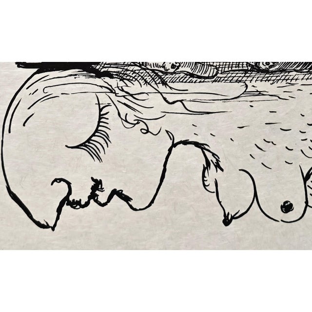 Salvador Dali, Pope Jules II from Les Songes Drôlatiques de Pantagruel, Original Large Lithograph, 1973 For Sale - Image 7 of 11