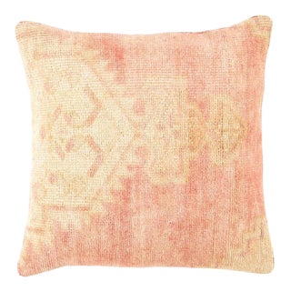 Pasargad DC Vintage Hand Knotted Rug Turkish Pillow For Sale